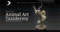 Desktop Screenshot of animalarttaxidermy.com.au